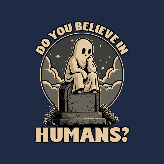 Ghost Believe In Humans-Unisex-Basic-Tank-Studio Mootant