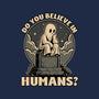 Ghost Believe In Humans-None-Fleece-Blanket-Studio Mootant