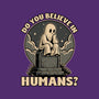 Ghost Believe In Humans-None-Drawstring-Bag-Studio Mootant