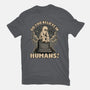 Ghost Believe In Humans-Unisex-Basic-Tee-Studio Mootant