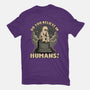 Ghost Believe In Humans-Mens-Basic-Tee-Studio Mootant
