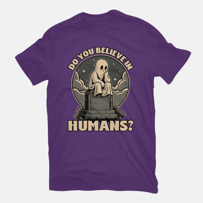 Ghost Believe In Humans-Youth-Basic-Tee-Studio Mootant