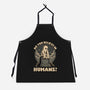 Ghost Believe In Humans-Unisex-Kitchen-Apron-Studio Mootant