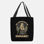 Ghost Believe In Humans-None-Basic Tote-Bag-Studio Mootant