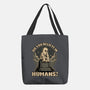 Ghost Believe In Humans-None-Basic Tote-Bag-Studio Mootant