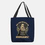Ghost Believe In Humans-None-Basic Tote-Bag-Studio Mootant