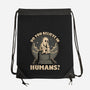 Ghost Believe In Humans-None-Drawstring-Bag-Studio Mootant
