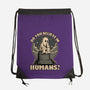Ghost Believe In Humans-None-Drawstring-Bag-Studio Mootant