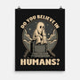 Ghost Believe In Humans-None-Matte-Poster-Studio Mootant