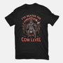 Game Cow Monster-Womens-Fitted-Tee-Studio Mootant