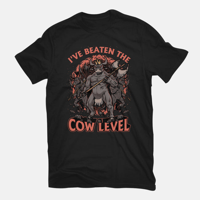 Game Cow Monster-Unisex-Basic-Tee-Studio Mootant