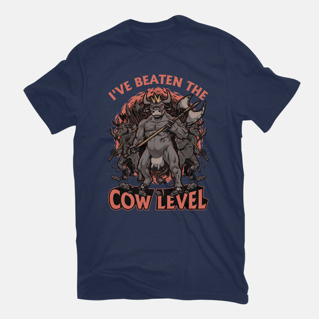 Game Cow Monster-Unisex-Basic-Tee-Studio Mootant