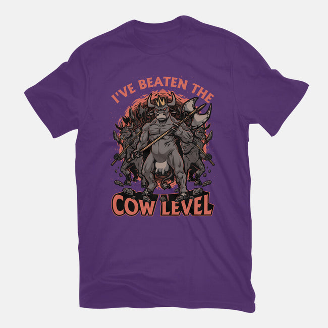 Game Cow Monster-Womens-Basic-Tee-Studio Mootant
