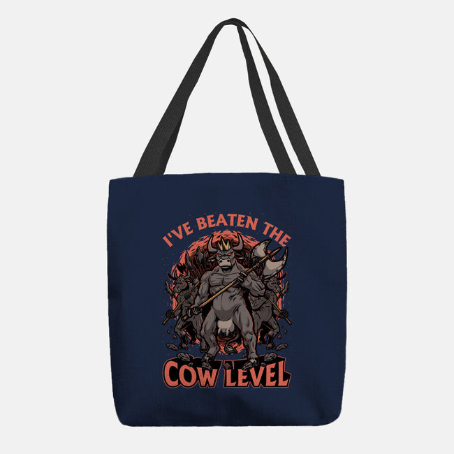 Game Cow Monster-None-Basic Tote-Bag-Studio Mootant