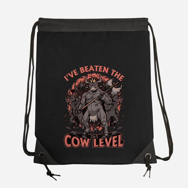Game Cow Monster-None-Drawstring-Bag-Studio Mootant