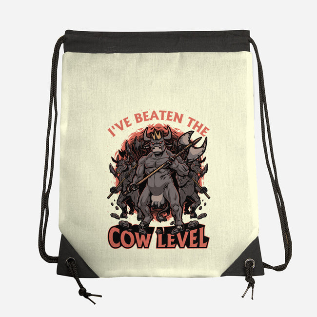 Game Cow Monster-None-Drawstring-Bag-Studio Mootant