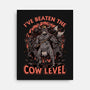 Game Cow Monster-None-Stretched-Canvas-Studio Mootant