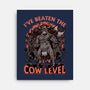 Game Cow Monster-None-Stretched-Canvas-Studio Mootant