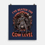 Game Cow Monster-None-Matte-Poster-Studio Mootant