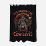 Game Cow Monster-None-Polyester-Shower Curtain-Studio Mootant