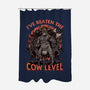 Game Cow Monster-None-Polyester-Shower Curtain-Studio Mootant