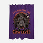 Game Cow Monster-None-Polyester-Shower Curtain-Studio Mootant