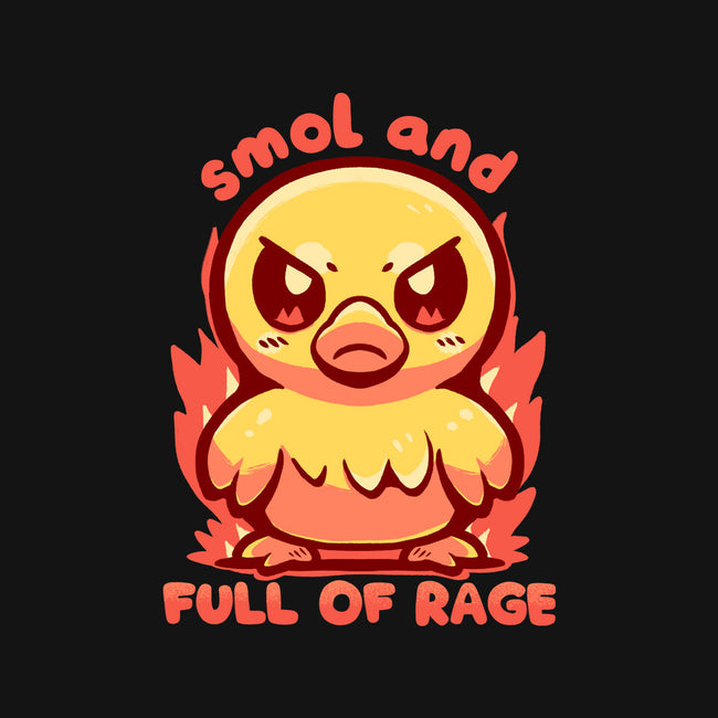 Smol And Full Of Rage-Unisex-Baseball-Tee-TechraNova