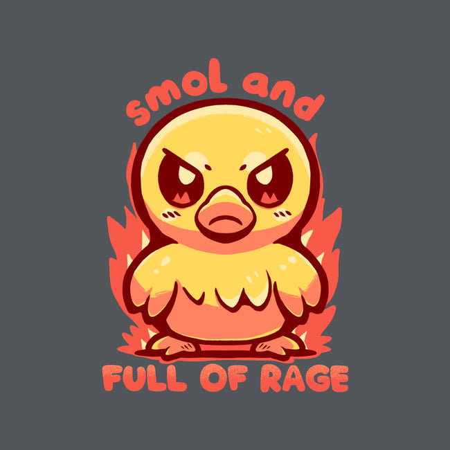 Smol And Full Of Rage-Unisex-Kitchen-Apron-TechraNova
