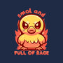 Smol And Full Of Rage-Youth-Pullover-Sweatshirt-TechraNova