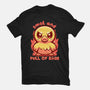 Smol And Full Of Rage-Mens-Heavyweight-Tee-TechraNova