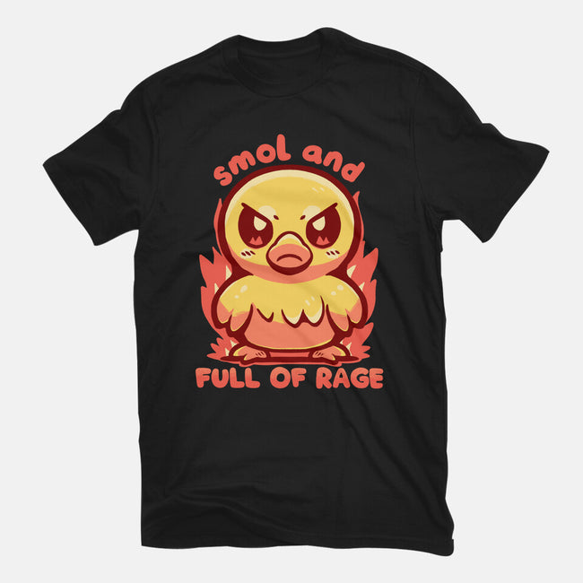 Smol And Full Of Rage-Mens-Premium-Tee-TechraNova