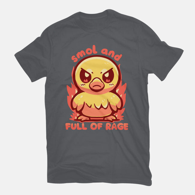 Smol And Full Of Rage-Mens-Premium-Tee-TechraNova
