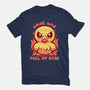 Smol And Full Of Rage-Mens-Heavyweight-Tee-TechraNova