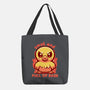 Smol And Full Of Rage-None-Basic Tote-Bag-TechraNova