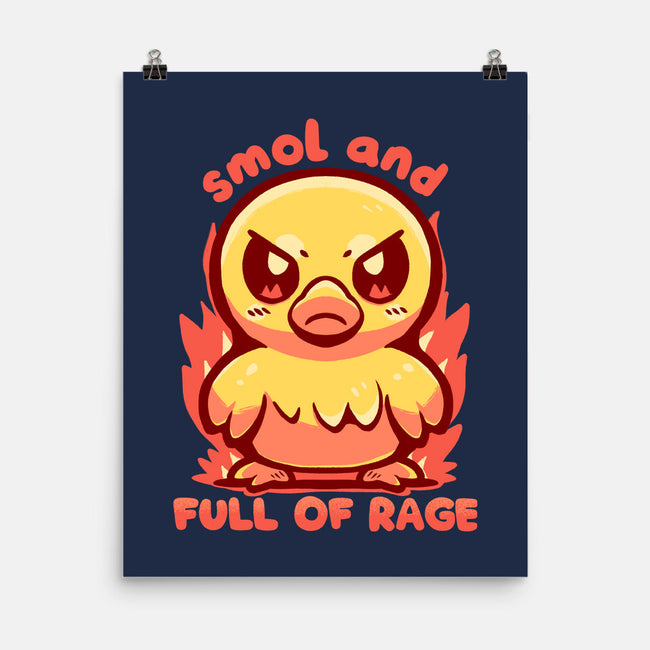 Smol And Full Of Rage-None-Matte-Poster-TechraNova