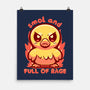 Smol And Full Of Rage-None-Matte-Poster-TechraNova