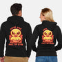 Smol And Full Of Rage-Unisex-Zip-Up-Sweatshirt-TechraNova