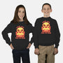Smol And Full Of Rage-Youth-Crew Neck-Sweatshirt-TechraNova