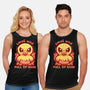 Smol And Full Of Rage-Unisex-Basic-Tank-TechraNova