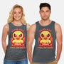 Smol And Full Of Rage-Unisex-Basic-Tank-TechraNova