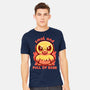 Smol And Full Of Rage-Mens-Heavyweight-Tee-TechraNova