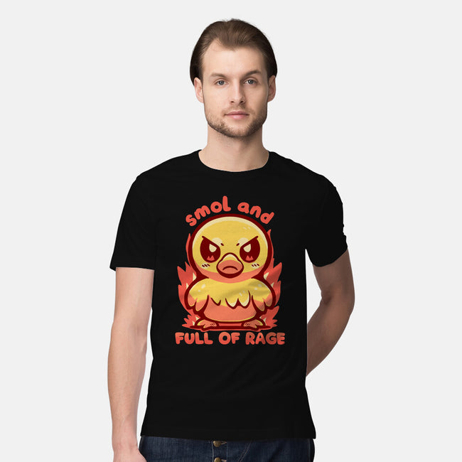 Smol And Full Of Rage-Mens-Premium-Tee-TechraNova