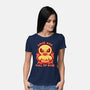 Smol And Full Of Rage-Womens-Basic-Tee-TechraNova