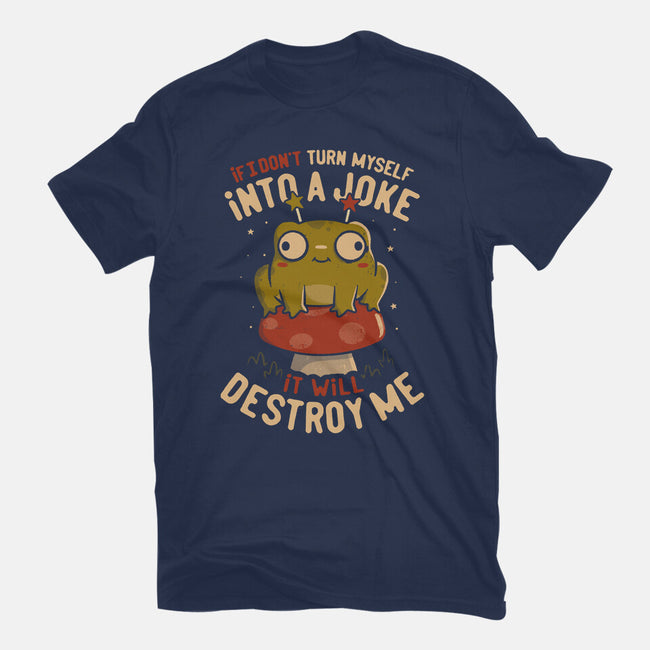 Turning Myself Into A Joke-Mens-Basic-Tee-koalastudio