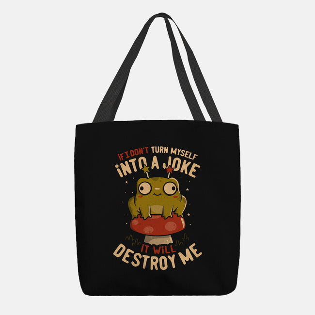 Turning Myself Into A Joke-None-Basic Tote-Bag-koalastudio
