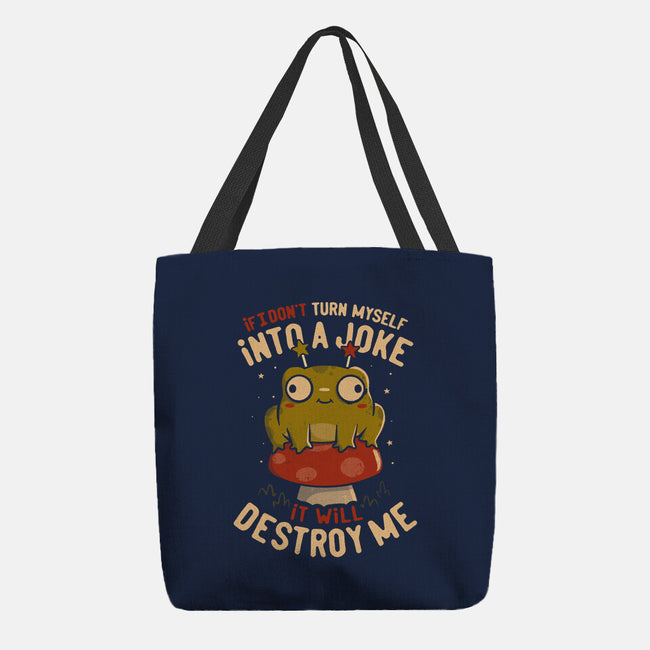 Turning Myself Into A Joke-None-Basic Tote-Bag-koalastudio