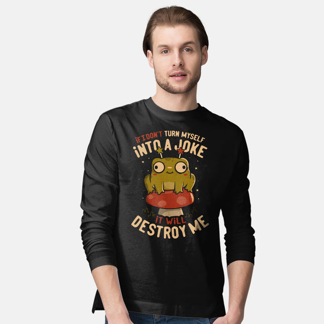 Turning Myself Into A Joke-Mens-Long Sleeved-Tee-koalastudio