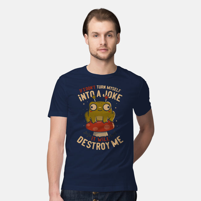 Turning Myself Into A Joke-Mens-Premium-Tee-koalastudio