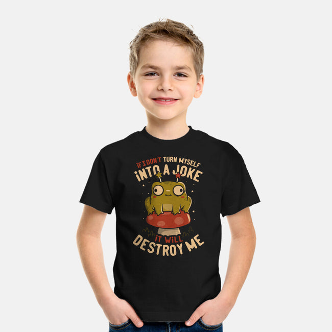 Turning Myself Into A Joke-Youth-Basic-Tee-koalastudio