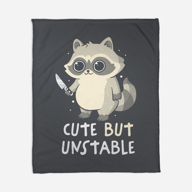 Cute But Unstable-None-Fleece-Blanket-koalastudio